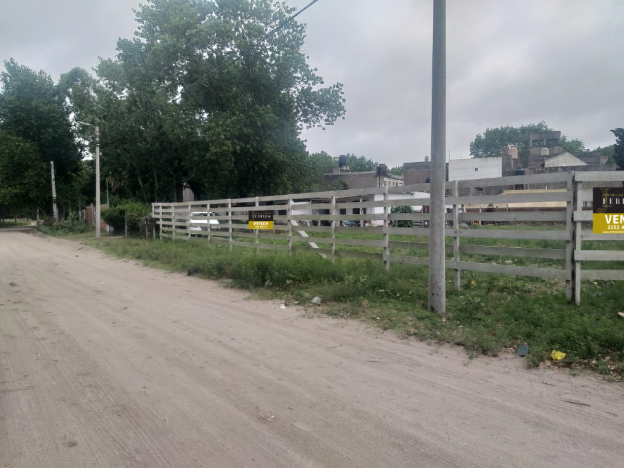 Lote esquina c/planos aprobados en Zona Norte
