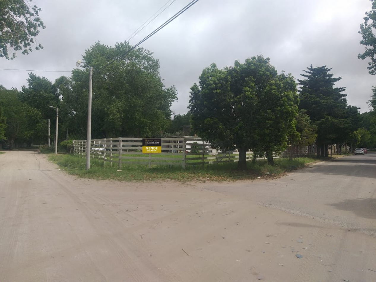 Lote esquina c/planos aprobados en Zona Norte